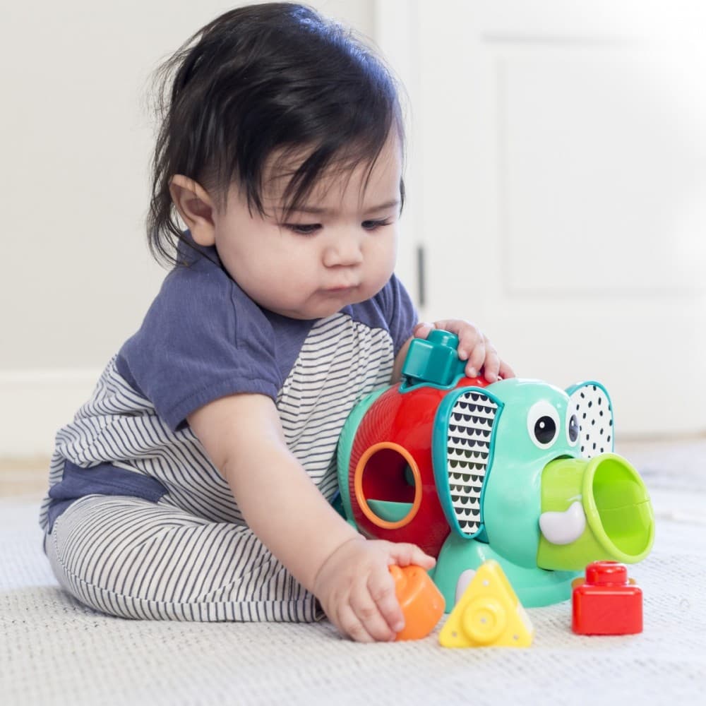 B KIDS Sorter za oblike - slon z lesenimi kl(o)ci 5