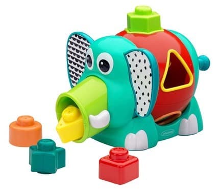 B KIDS Sorter za oblike - slon z lesenimi kl(o)ci 6