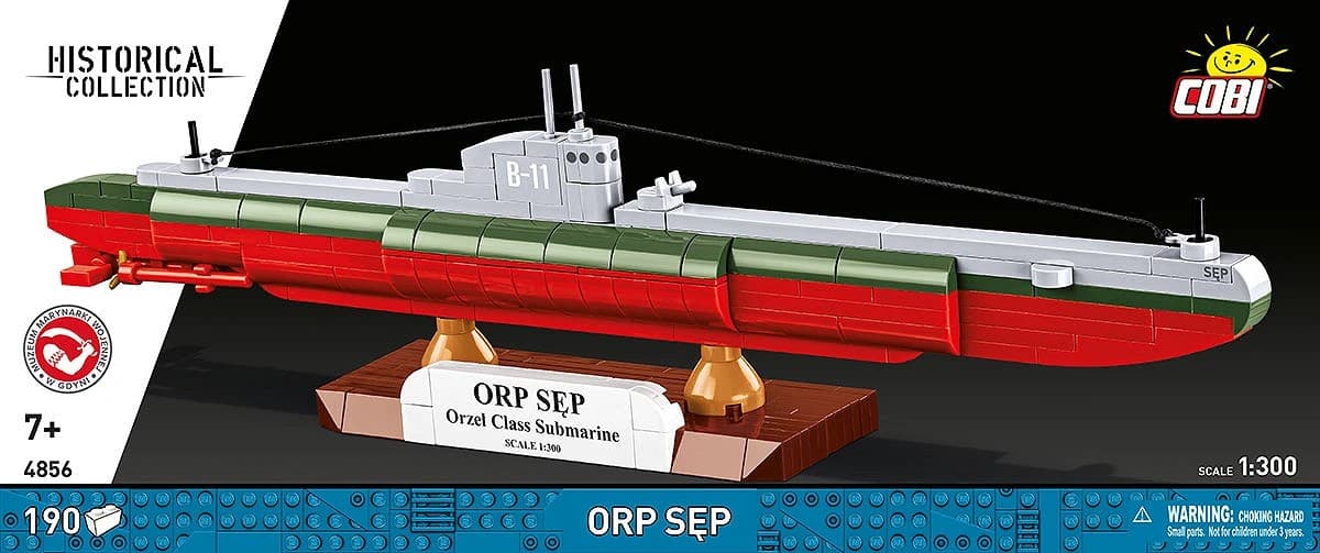COBI Kocke ORP Sęp (1:300) - 190 kosov 7