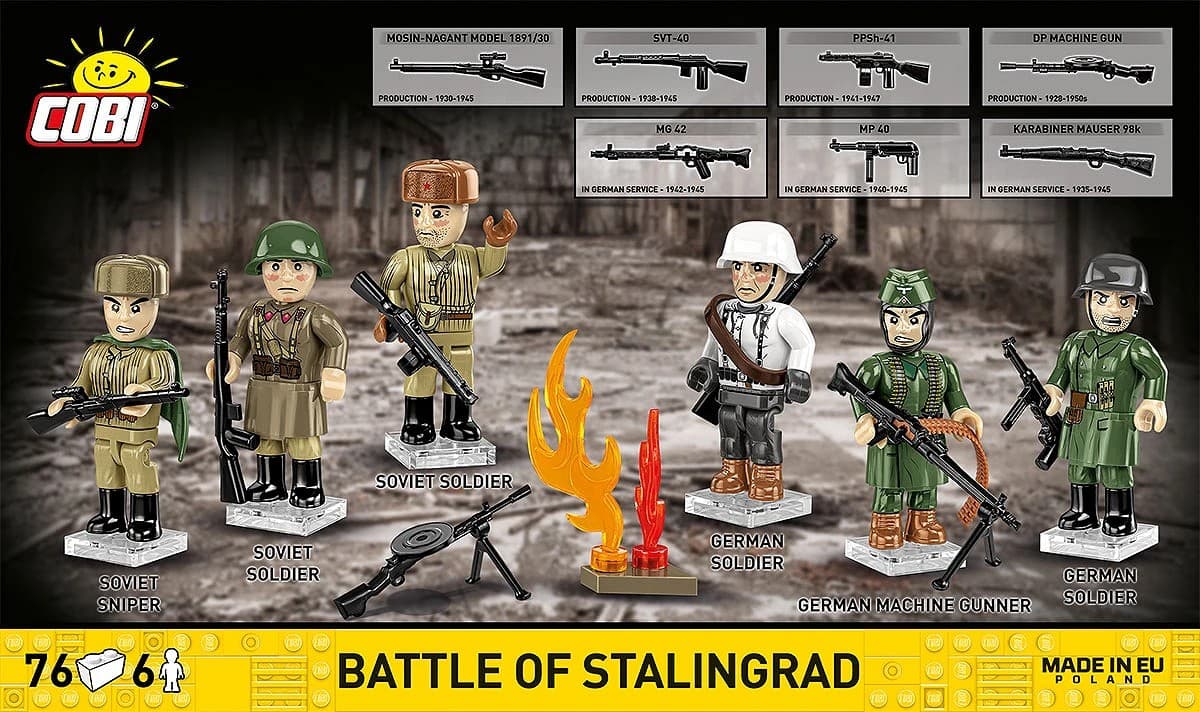 COBI Kocke Bitka za Stalingrad, 76 kock 4