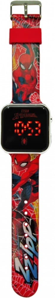 Otroška LED ura Spiderman z datumom 4