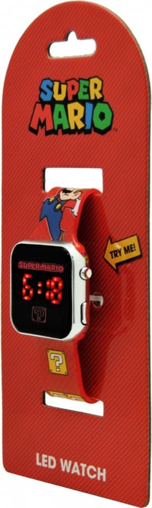 Otroška LED ura Super Mario z datumom 5