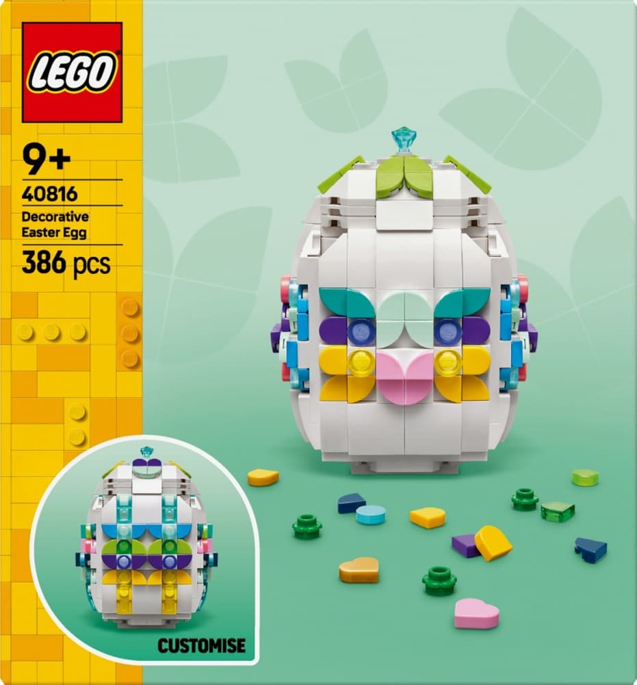 LEGO 40816: Dekorativna velikonočna pisanka 3
