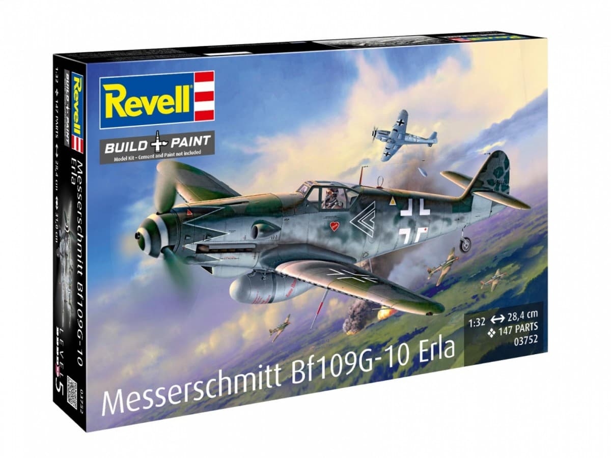 Plastični model letala Messerschmitt Bf109G-10 Erla, 1:32 3