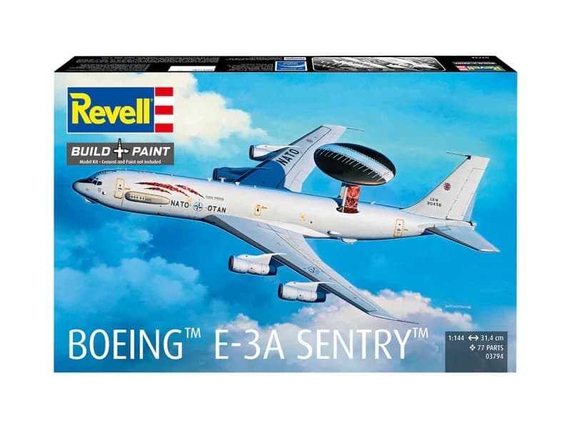 Plastični model letala Boeing E-3A Sentry, 1:144 2