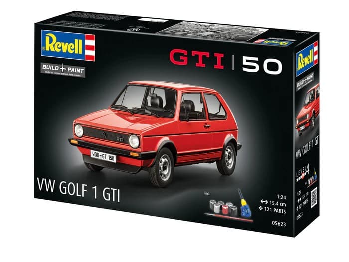 Plastični model avtomobila VW Golf 1 GTI "50 Years", 1:24 4