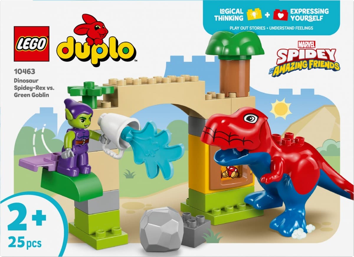 LEGO DUPLO Marvel Dinozaur Spidey-Rex in Zeleni Goblin (10463) 3
