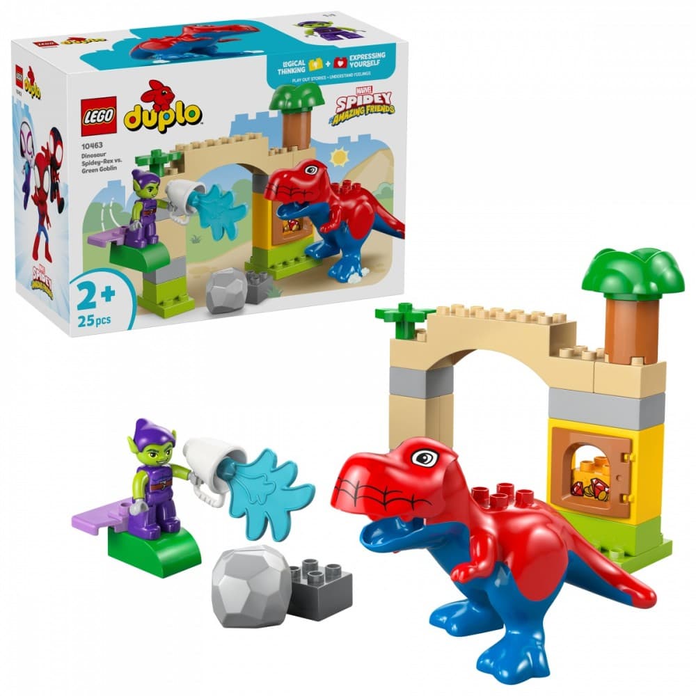 LEGO DUPLO Marvel Dinozaur Spidey-Rex in Zeleni Goblin (10463) 4
