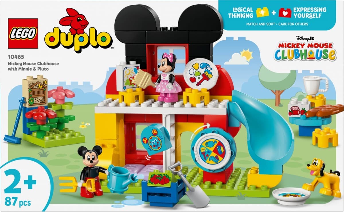 LEGO DUPLO Miki Miška Klub z Minnie in Pluto (10465) 3