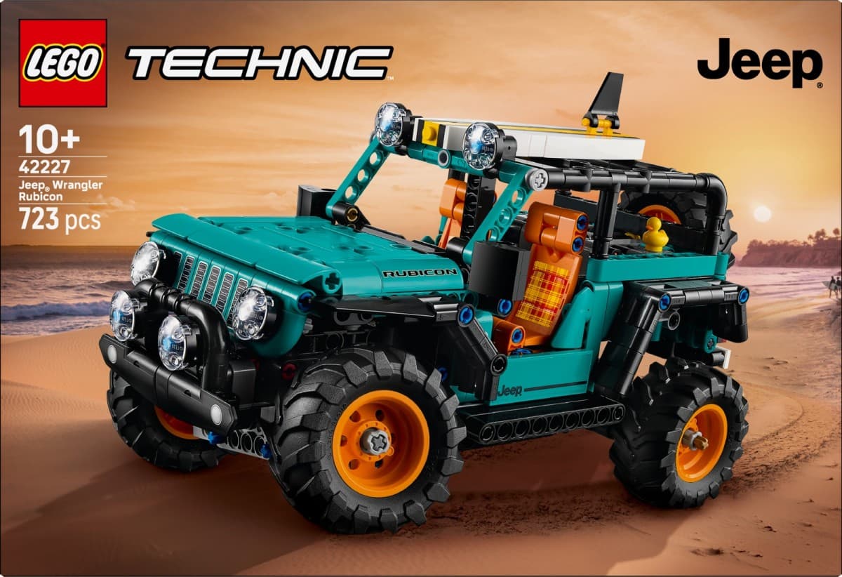 LEGO Technic SUV Jeep Wrangler Rubicon (42227) 3