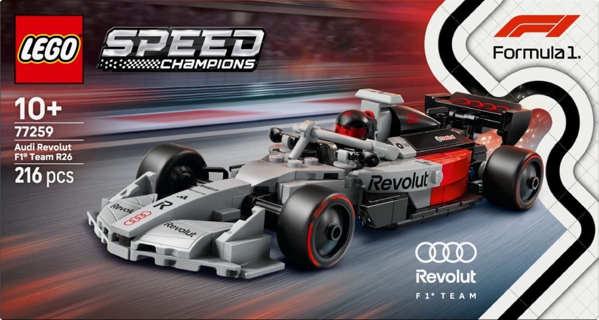LEGO Speed Champions 77259 dirkalnik Audi F1 Team R26 3