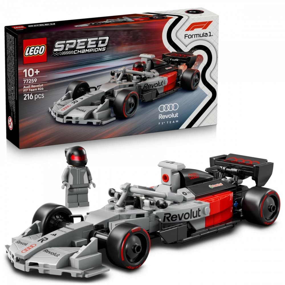 LEGO Speed Champions 77259 dirkalnik Audi F1 Team R26 4
