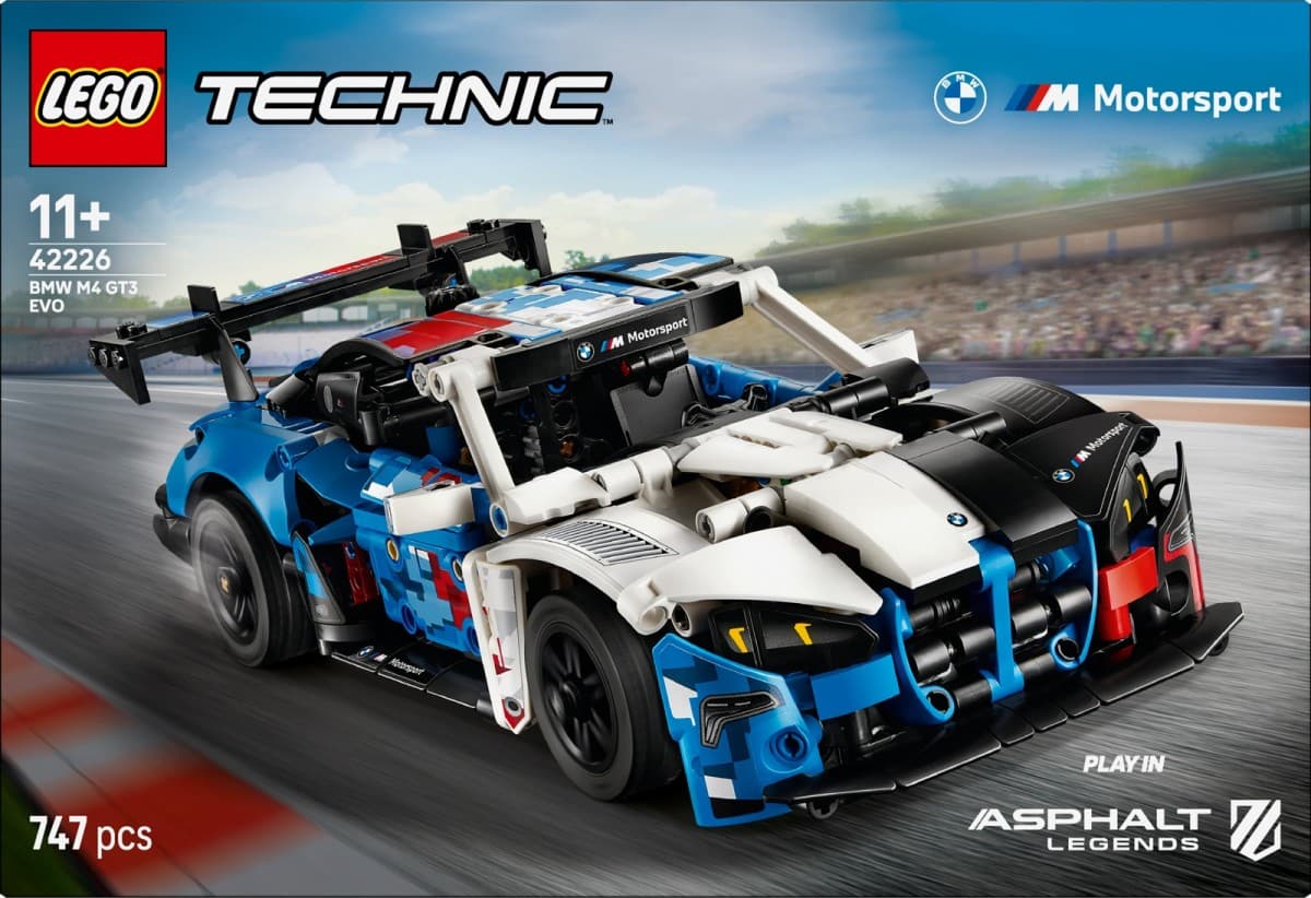 LEGO Technic BMW M4 GT3 EVO dirkalnik (42226) 3