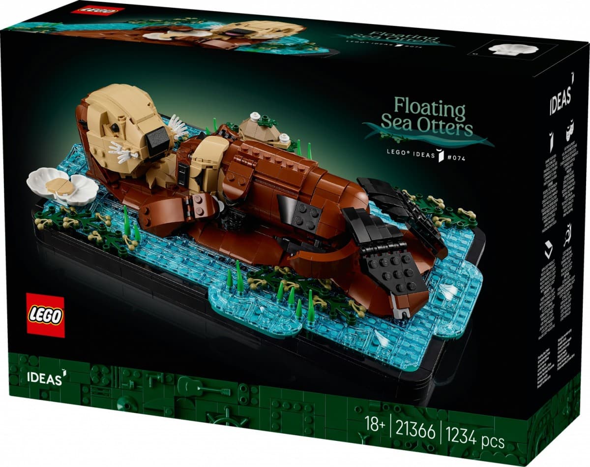 LEGO Ideas Pleveljajoče vidre (21366) 2