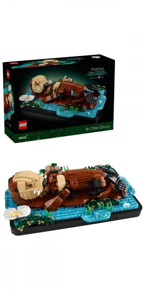 LEGO Ideas Pleveljajoče vidre (21366) 4
