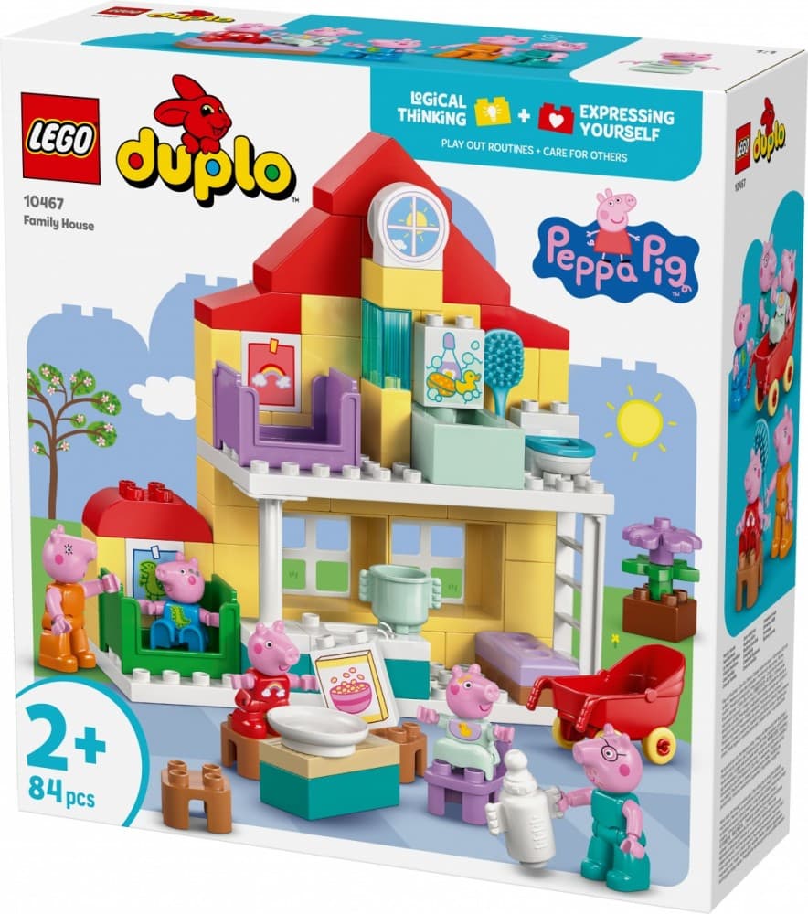 LEGO DUPLO Peppa Pig Družinska hiša (10467) 2