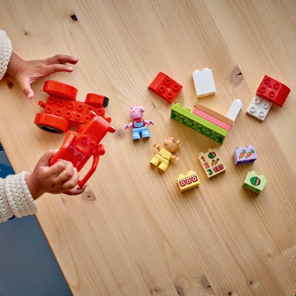 LEGO DUPLO Peppa Pig Traktor in tržnica (10468) 5