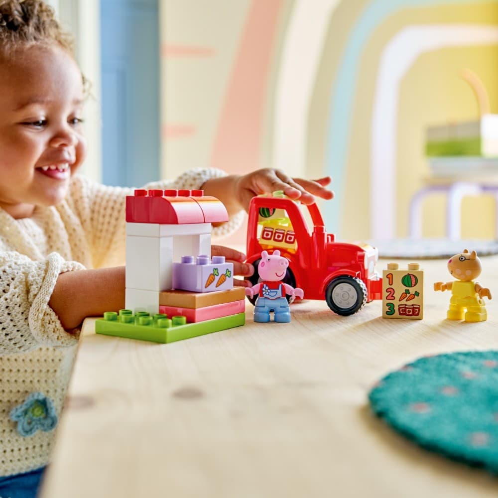LEGO DUPLO Peppa Pig Traktor in tržnica (10468) 6
