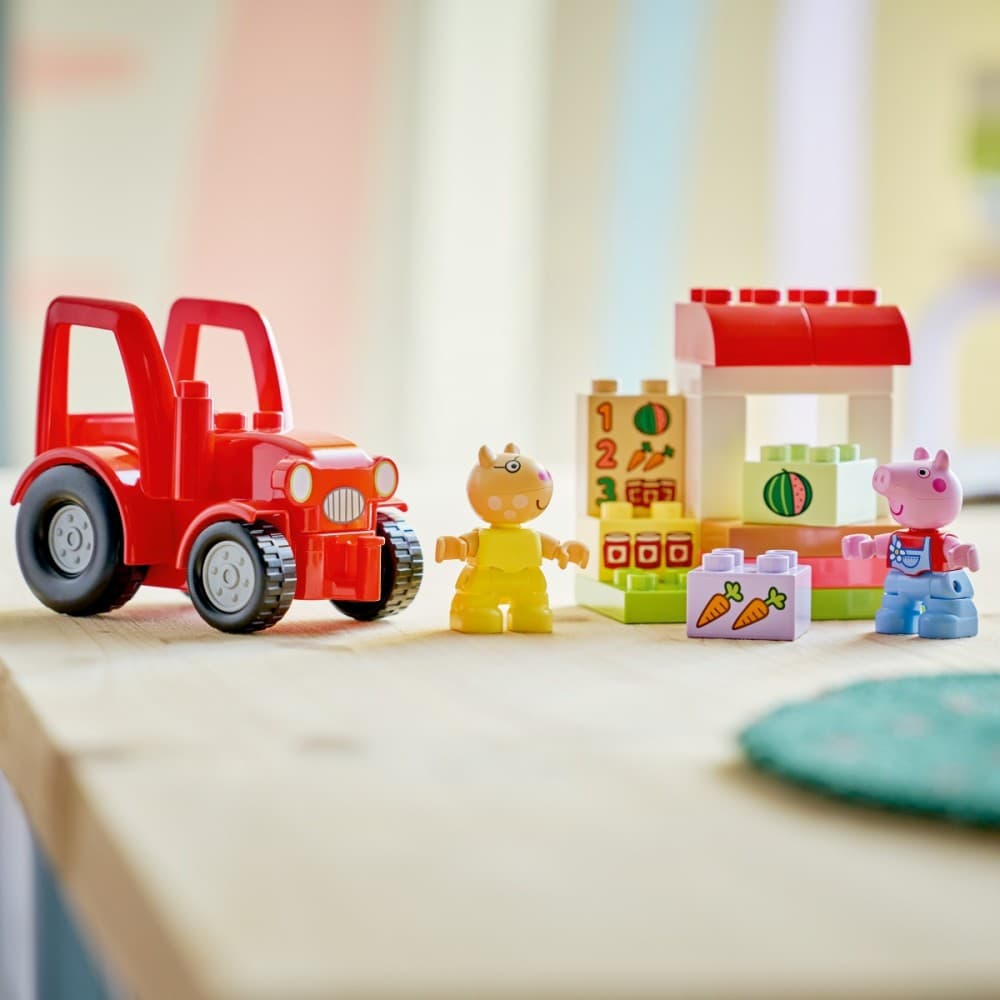 LEGO DUPLO Peppa Pig Traktor in tržnica (10468) 7