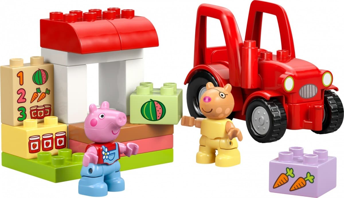 LEGO DUPLO Peppa Pig Traktor in tržnica (10468) 8