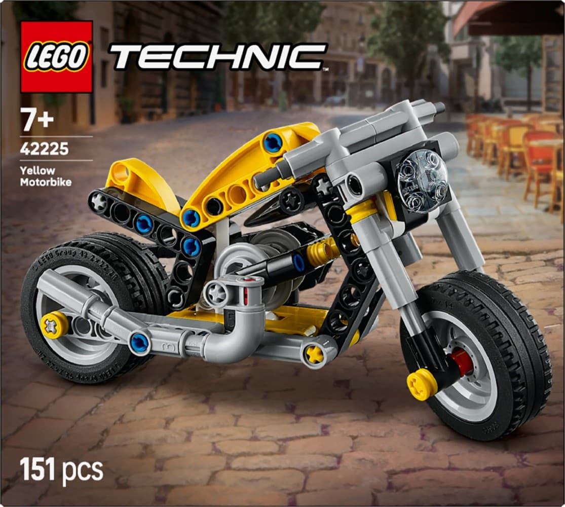 LEGO Technic Rumeni motor (42225) 3
