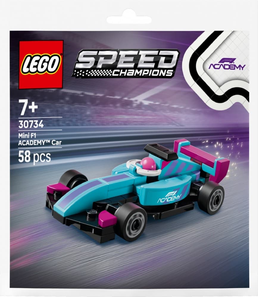 Lego Kocke Speed Champions Mali Bolid F1 Academy 3