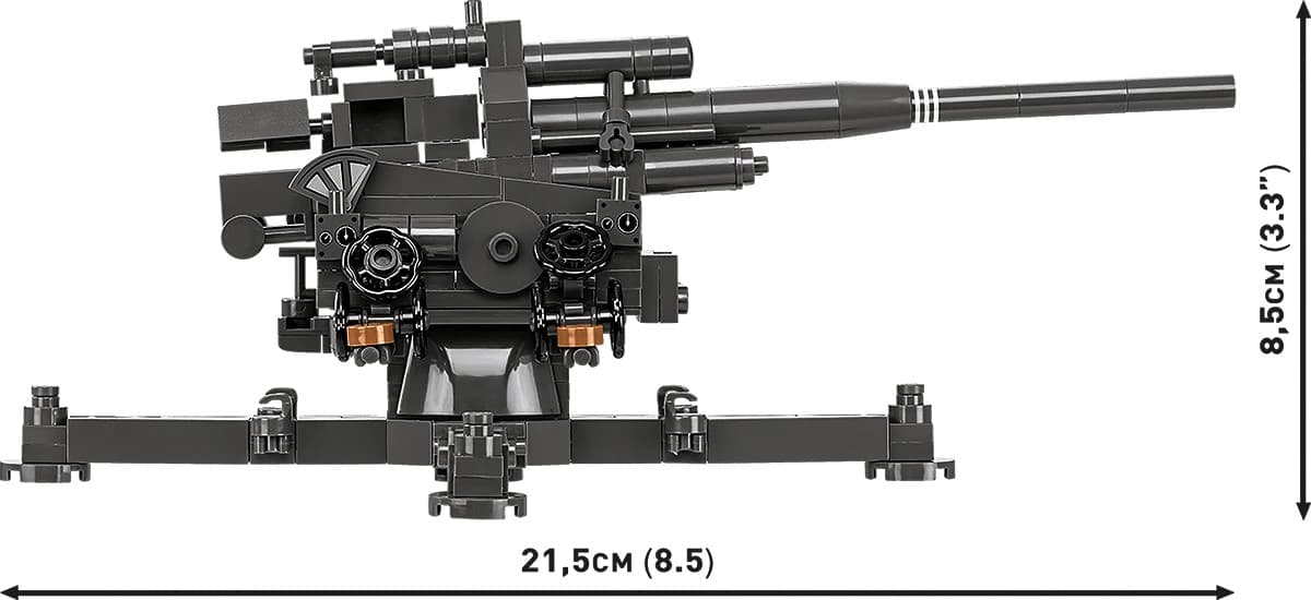 Kocke COBI Flak 39, 339 kosov (10,5 cm) 5