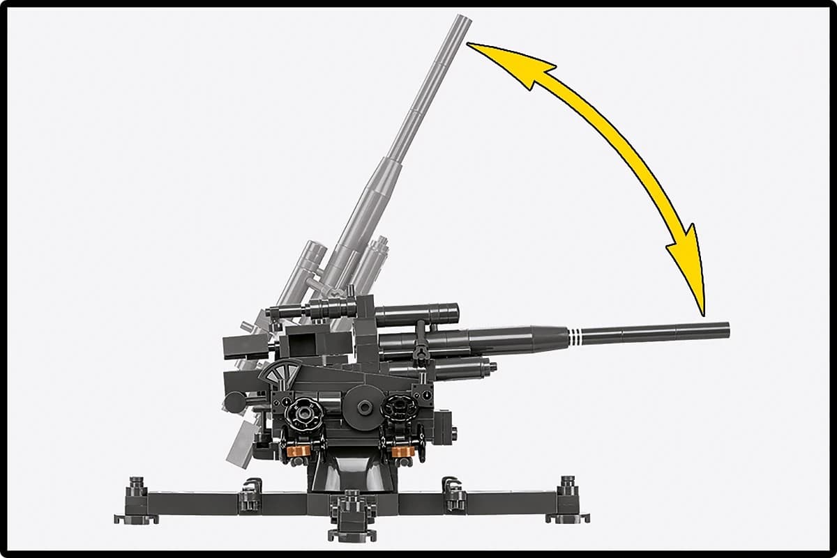Kocke COBI Flak 39, 339 kosov (10,5 cm) 6