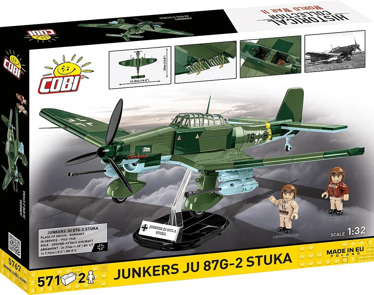 COBI Kocke Junkers Ju 87 G-2 Stuka (WWII) - 571 kos. 4