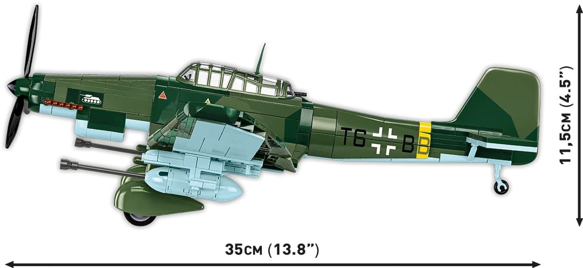 COBI Kocke Junkers Ju 87 G-2 Stuka (WWII) - 571 kos. 5