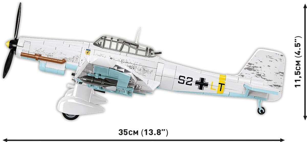 COBI Kocke Junkers Ju 87 D-3 Stuka (WWII) - 556 kos. 4