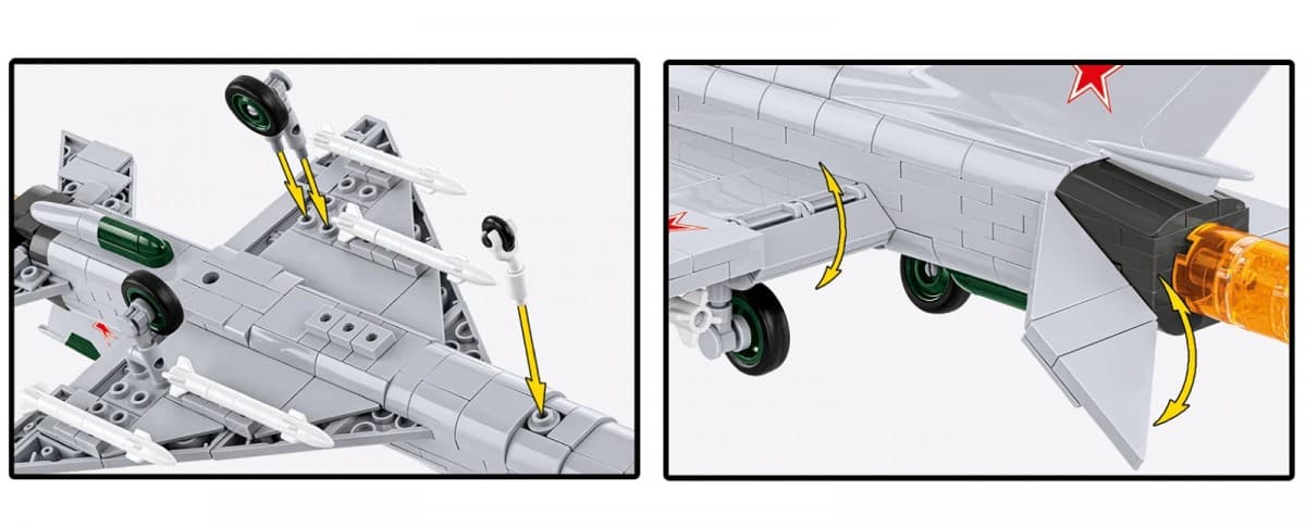 COBI Kocke MiG-21 MF (381 kosov) 2