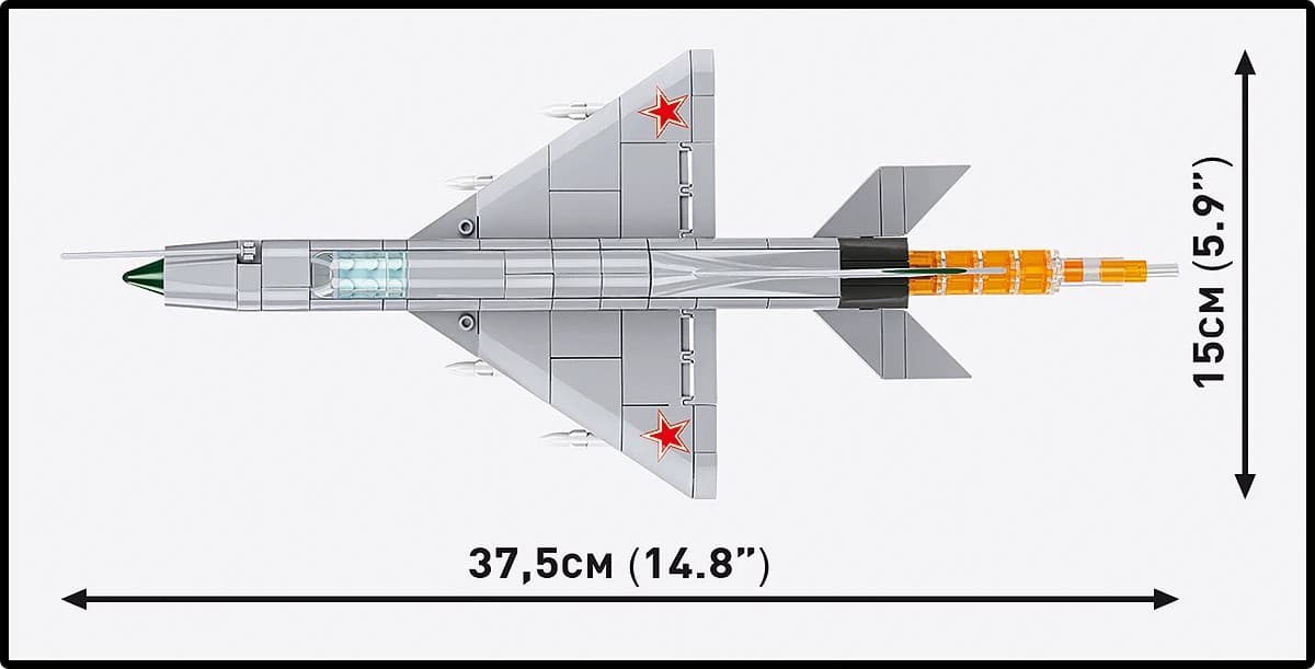 COBI Kocke MiG-21 MF (381 kosov) 5