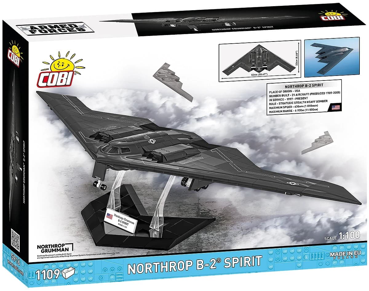 COBI Kocke Northrop B-2 Spirit (Stealth Bombnik) - 1109 kos. 3