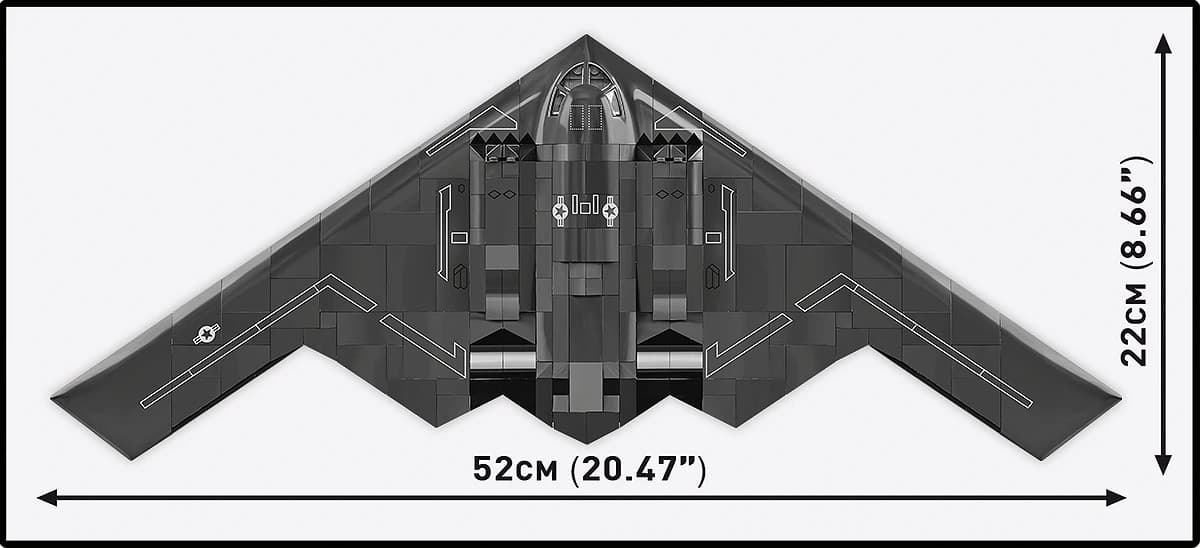 COBI Kocke Northrop B-2 Spirit (Stealth Bombnik) - 1109 kos. 5