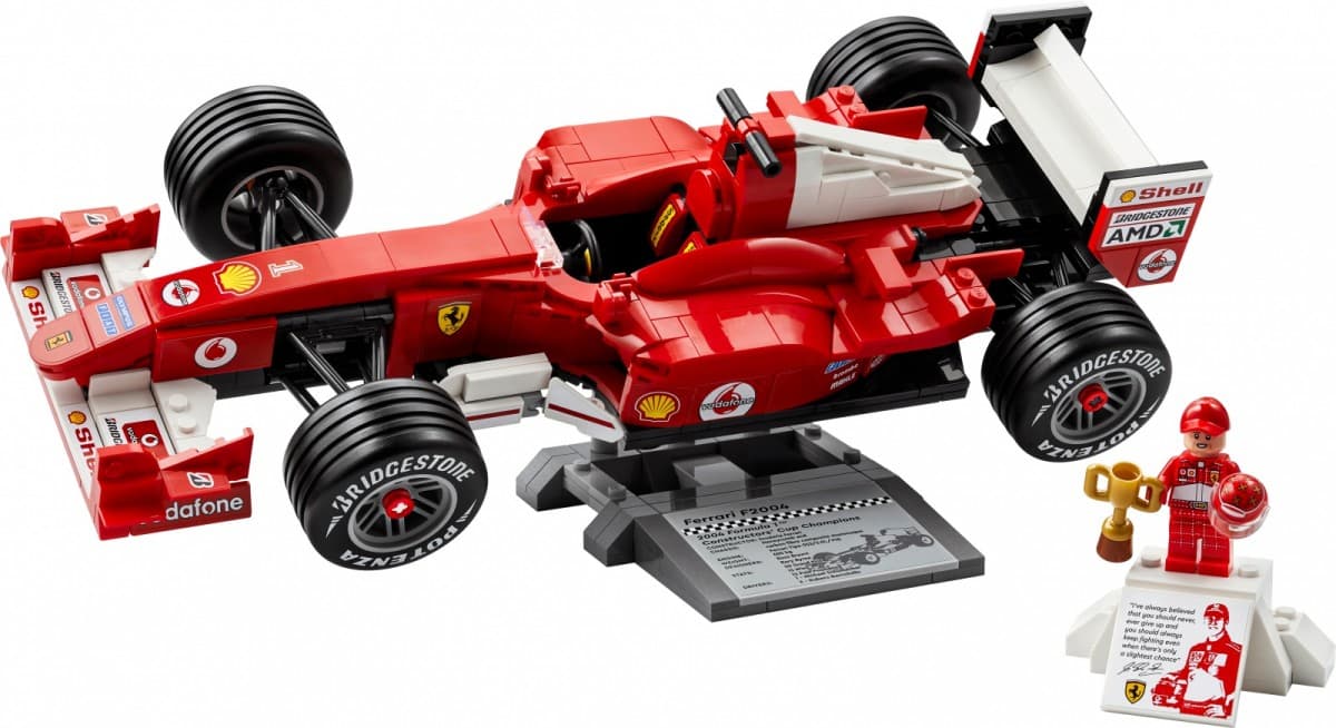 LEGO Icons Ferrari F2004 & Michael Schumacher 11375 8