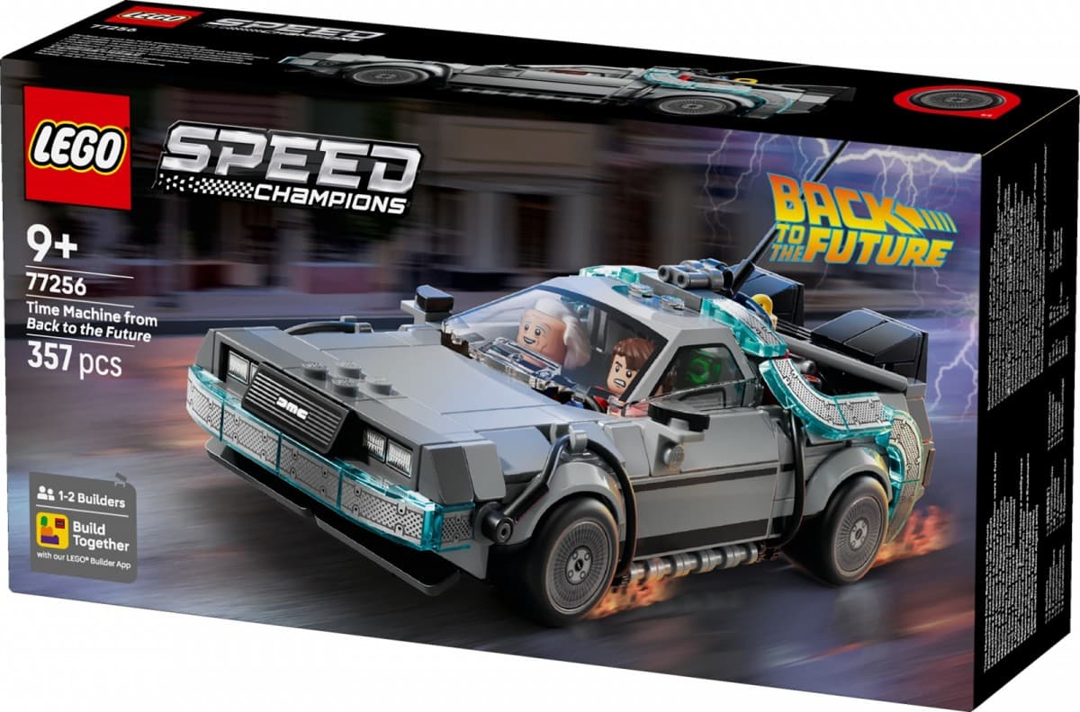 LEGO Speed Champions DeLorean - časovni stroj 77256 5