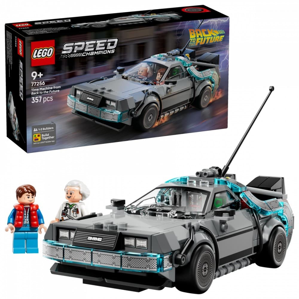 LEGO Speed Champions DeLorean - časovni stroj 77256 7