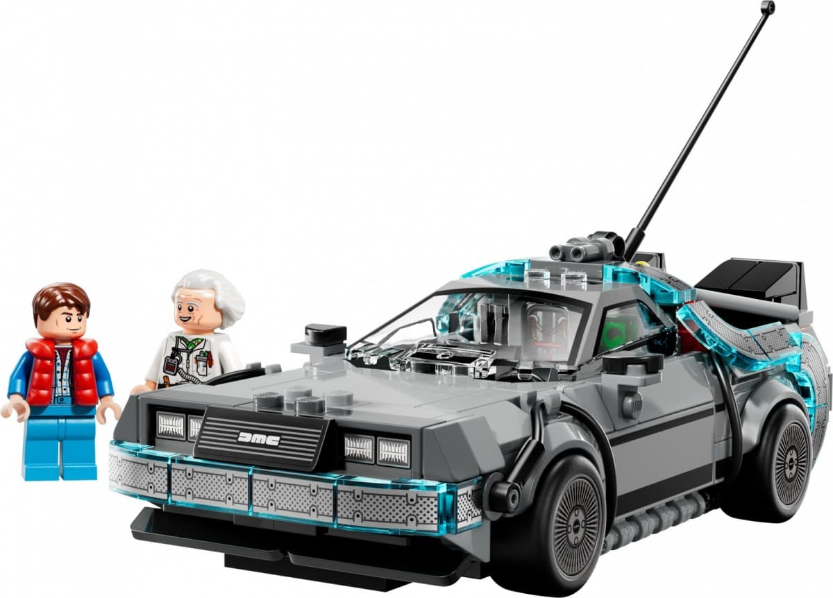 LEGO Speed Champions DeLorean - časovni stroj 77256 8