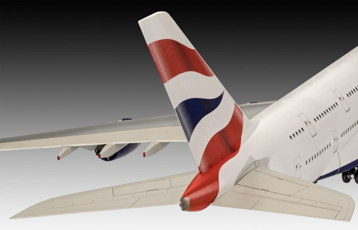 Model letala Airbus A380-800 British Airways Revell 1:144 6