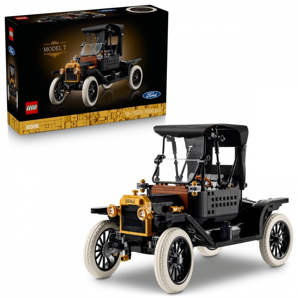 LEGO Icons Ford Model T 11376 - replika ikoničnega avtomobila 4