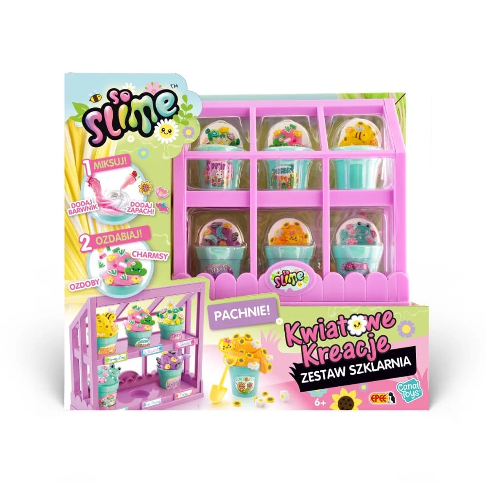 Kreativni set So Slime - Cvetlične kreacije, rastlinjak EPEE 5