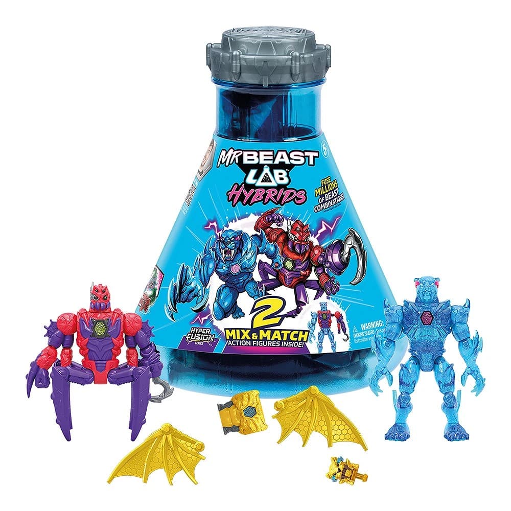 Mr Beast Lab Hybrids figurice - multipack 3