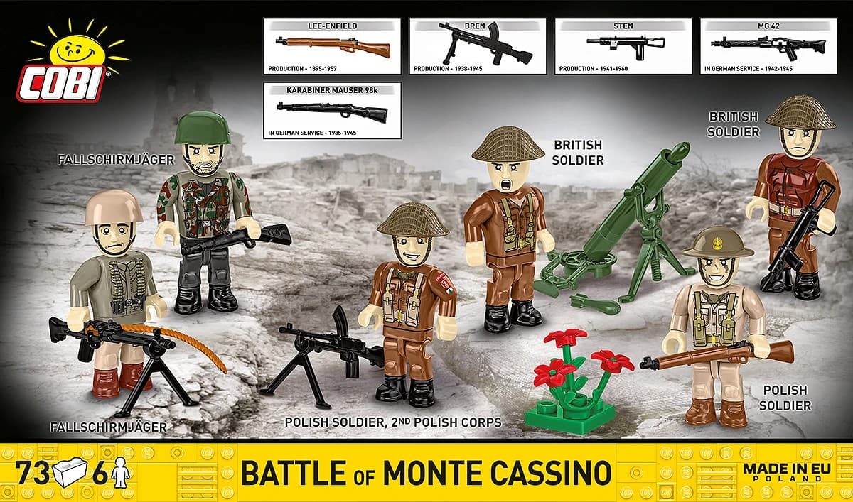 COBI Kocke Bitka pri Monte Cassinu 4
