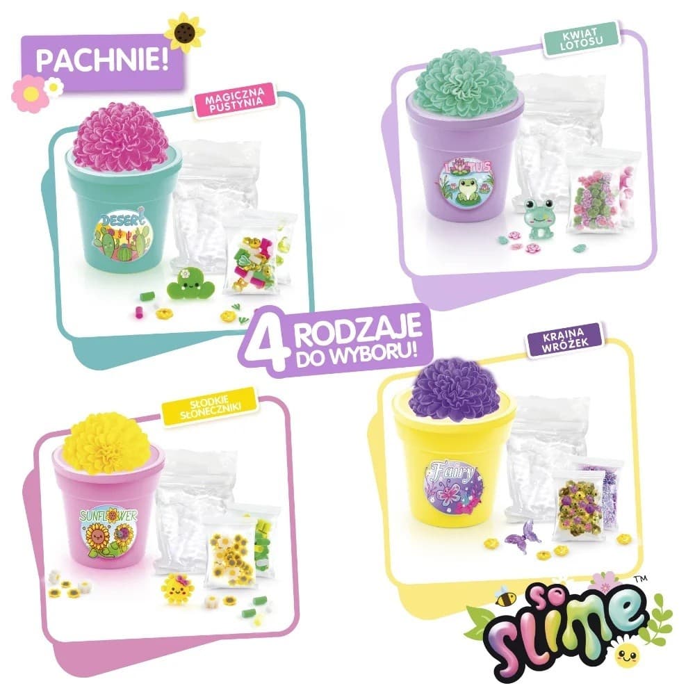 EPEE kreat. komplet so slime 'cvetlične kreacije' - rumena 6