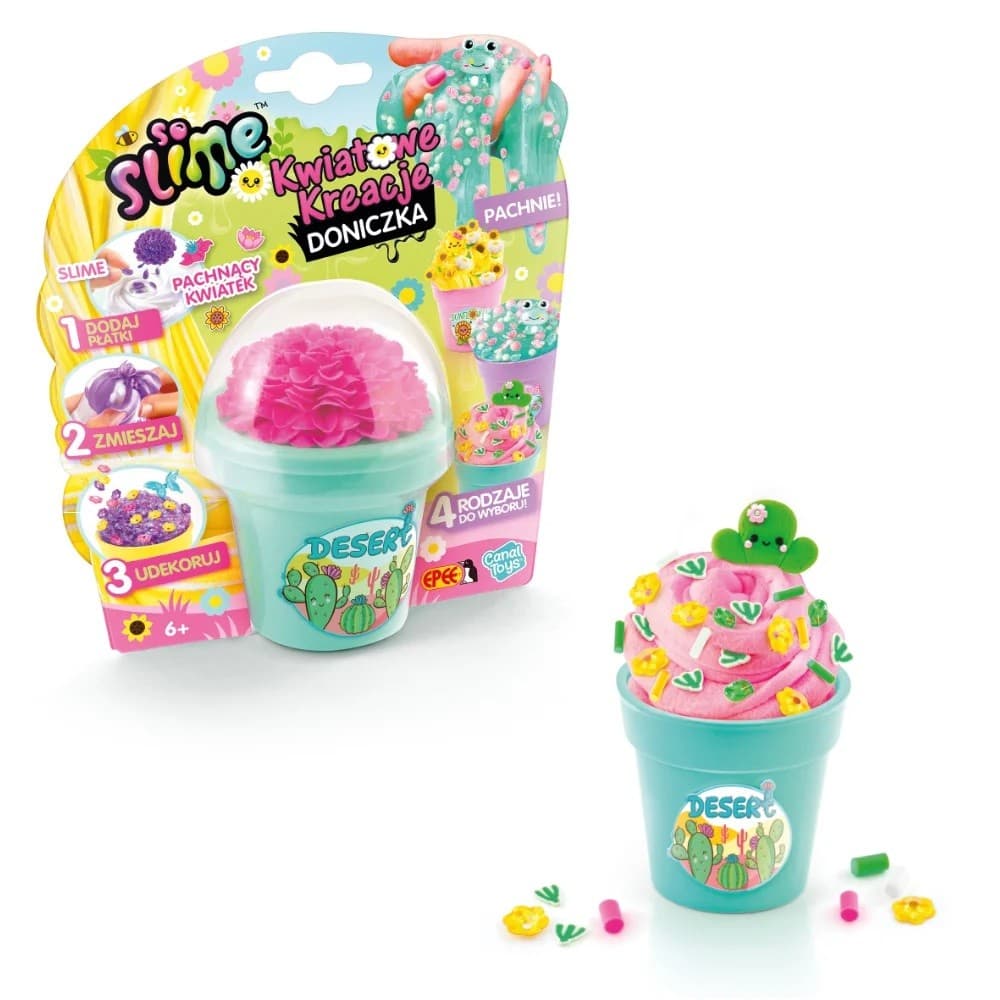 EPEE kreat. komplet so slime 'cvetlične kreacije' - zelena 7