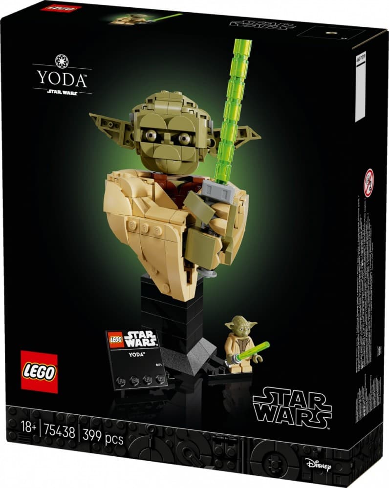 LEGO Star Wars 75438 Poprsje Yoda 2