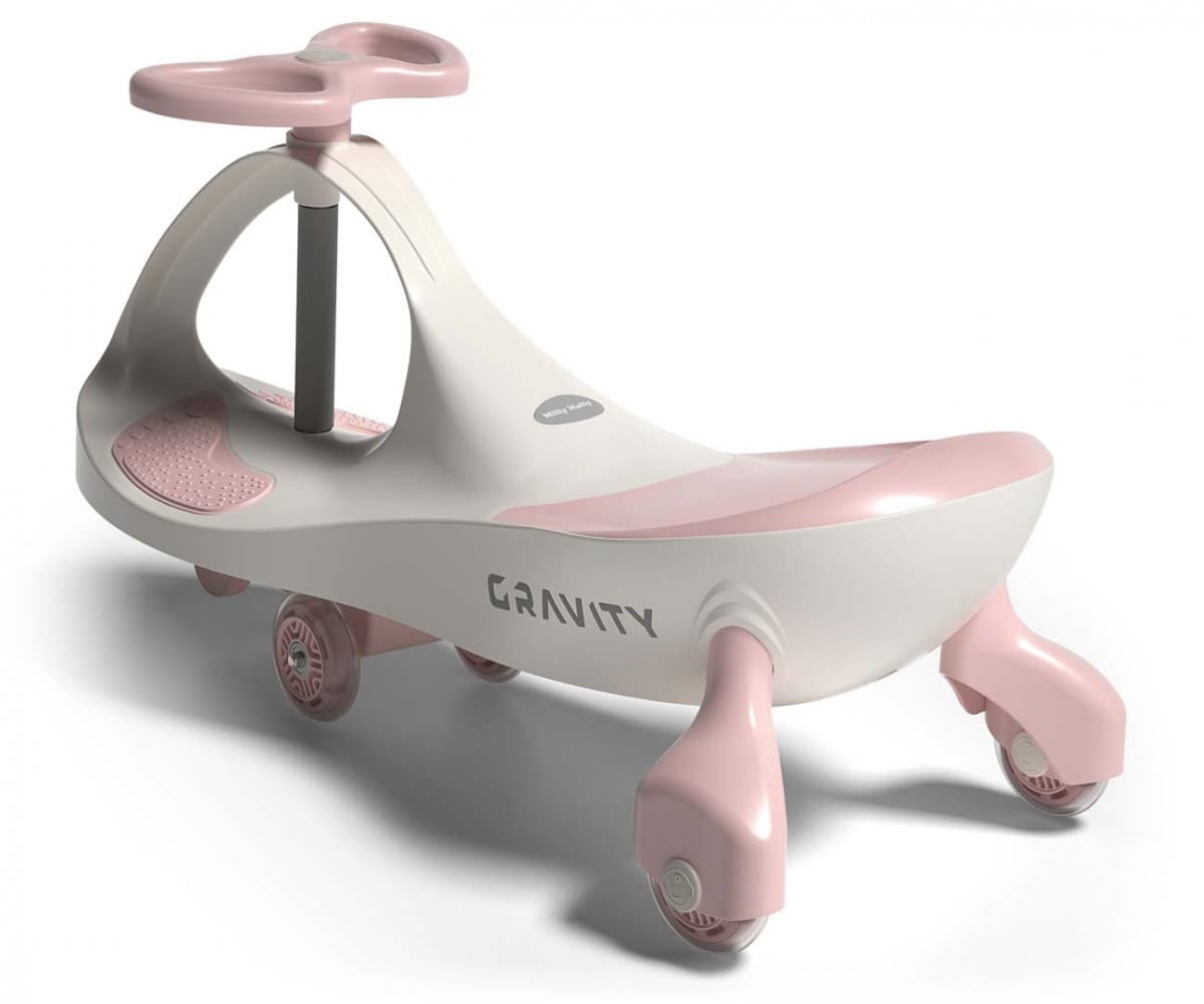 Gugalnik - gokart gravity Mlly Mally, cream pink 4