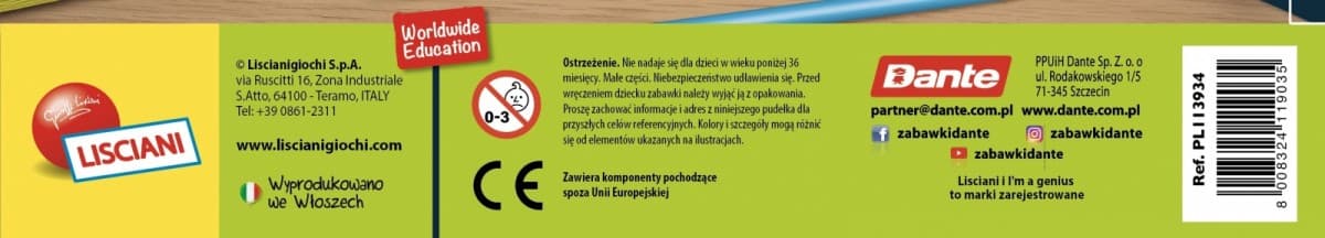 LISCIANI IM A GENIUS - Delavnica svinčnikov 5