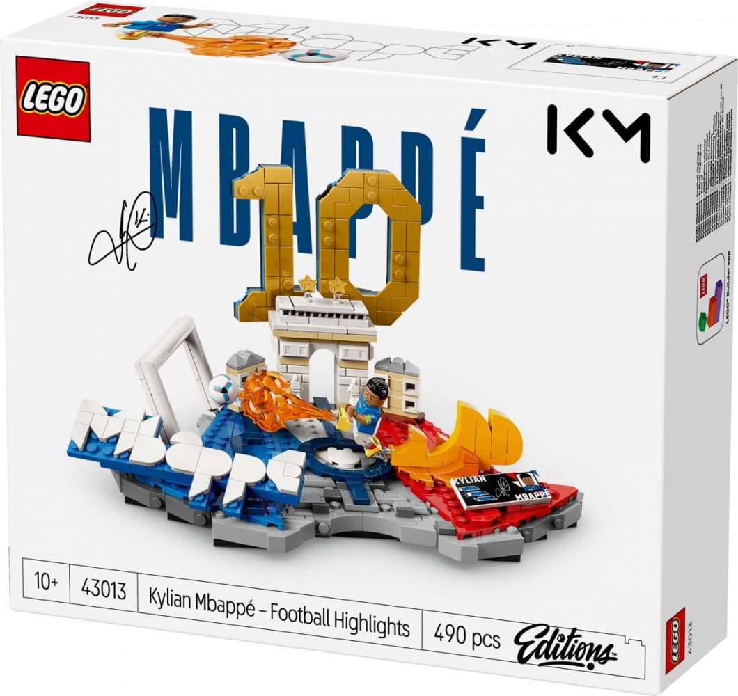 LEGO EDITIONS 43013 Kylian Mbappé - Nogometni trenutki 2